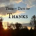 Thirty Days of Thanks: Day 15 & 16 – Irresponsible?